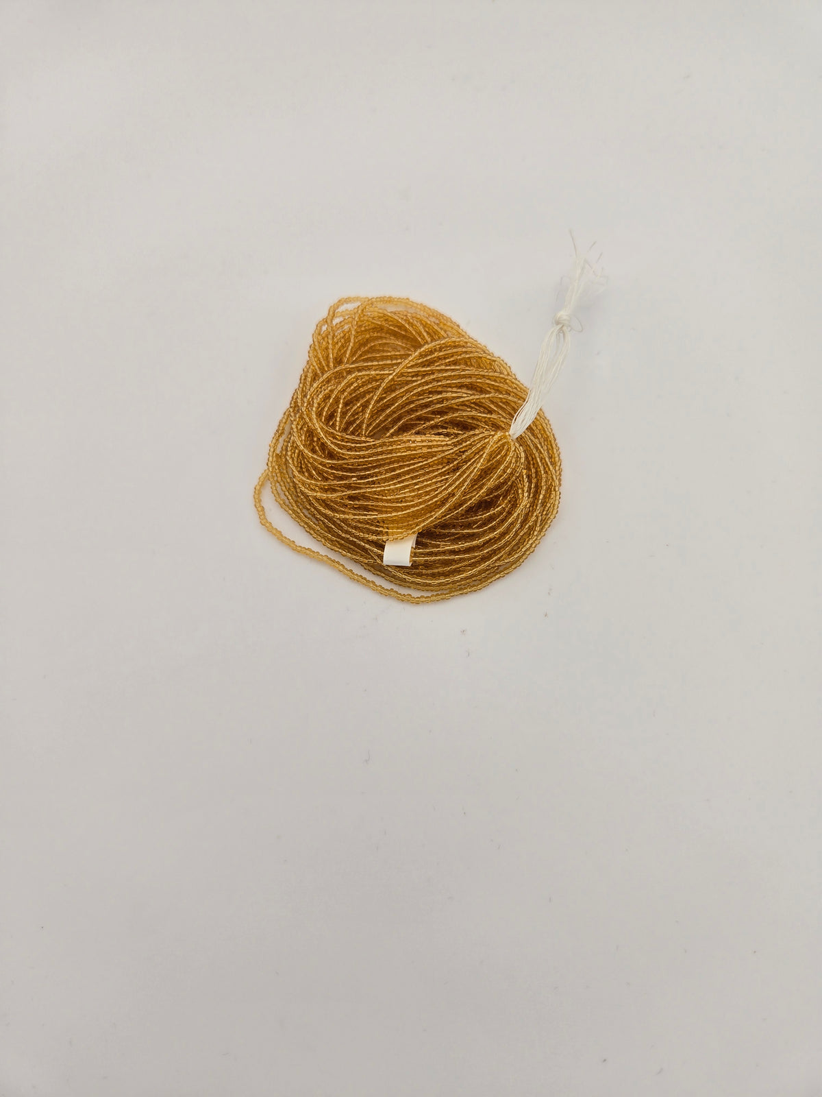 Czech 15/0 Tr Topaz Seed Bead