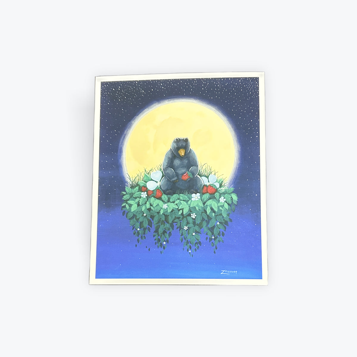Strawberry Moon 8x10 Print by Kelly Zhaawan Martinson