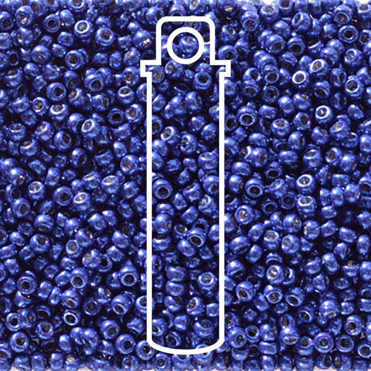 Miyuki Seed Bead 11/0 Duracoat Galvanized Navy Blue