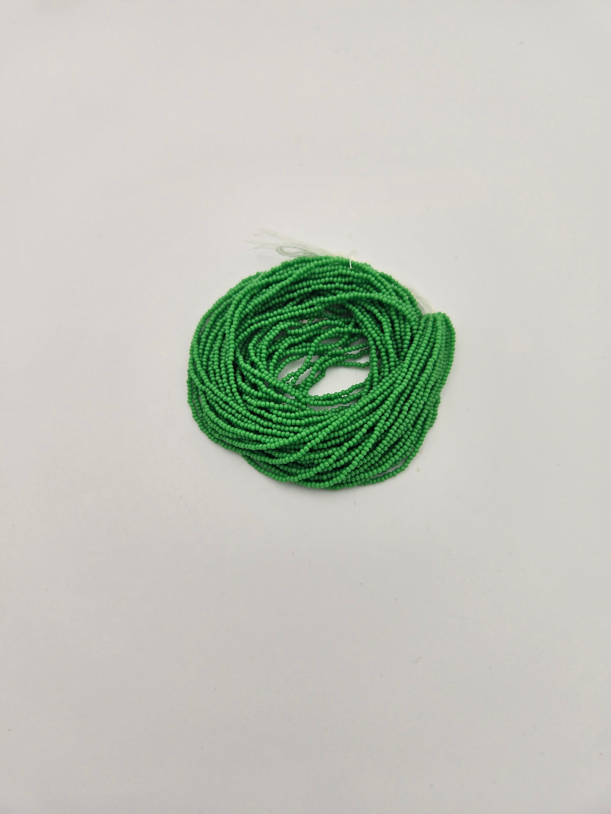 Czech 15/0 OP Green Seed Beads