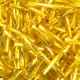 Czech Twisted Long Bugles30mm S/L Yellow