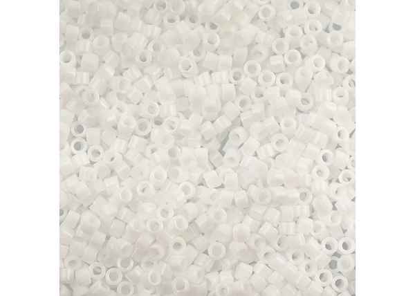 Miyuki Delica 11/0 6.6g Vial Chalk White