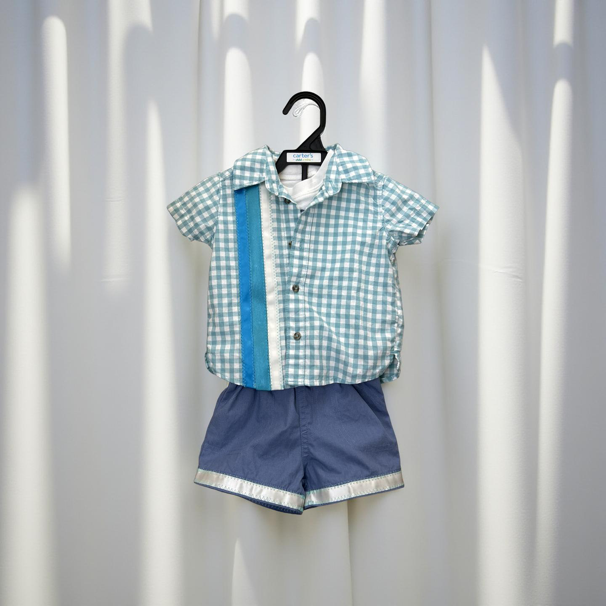 Toddler Ribbon Shirt Set -Jeri Emery