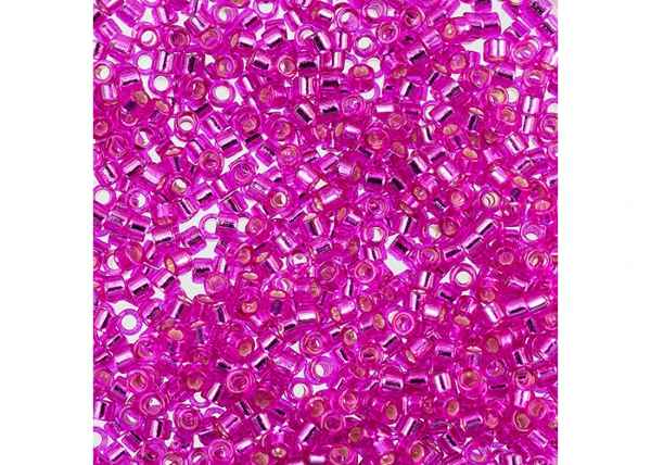 Miyuki Delica 11/0 5.2g Vial Fuchsia S/L Dyed