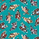 CF Powwow Dancers Pride Turquoise