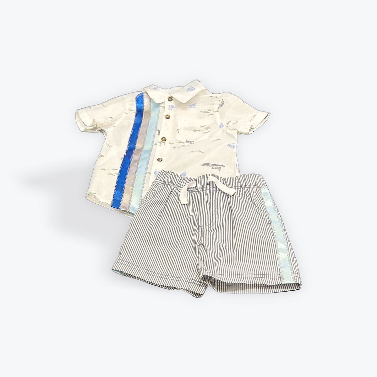 Toddler Ribbon 2-piece set- Size 12 Months (Jeri Emery)