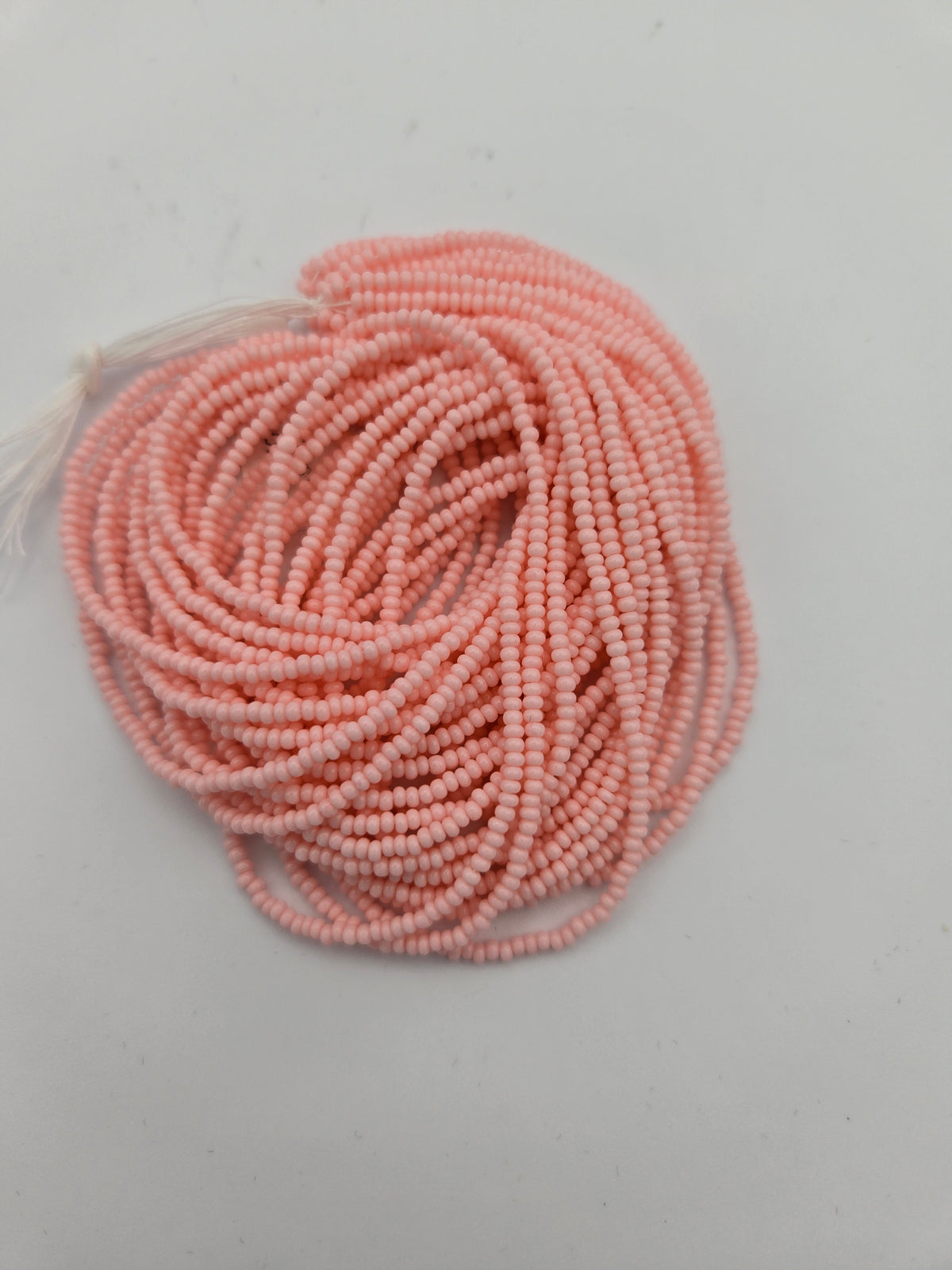 Czech 11/0 Light Pink Solgel Strung