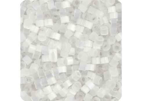 Miyuki Delica 11/0 5.2g Vial Crystal Silk Satin