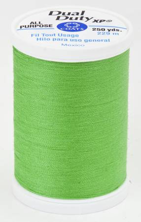 Dual Duty Xp Polyester Thread 250yds Bright Green