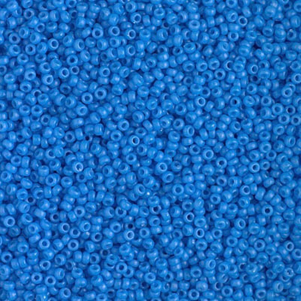 Miyuki Round 15/0 Duracoat Opaque Bright Blue