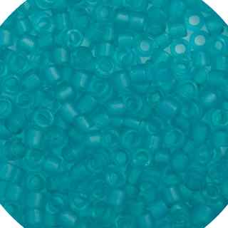 Miyuki Delica 11/0 5.2g Vial Green Teal Transparent Matte-Dyed