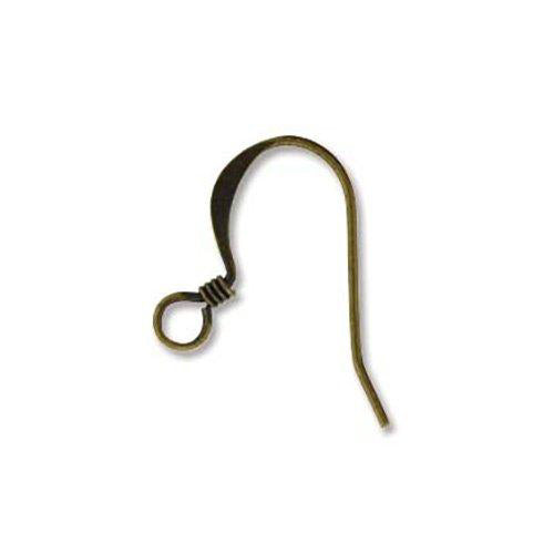 Hook Earrings Antique Brass 144 Pieces
