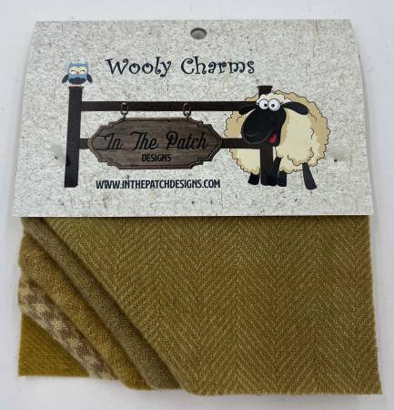 Wooly Charms 5in x 5in Sandy Beach 5ct