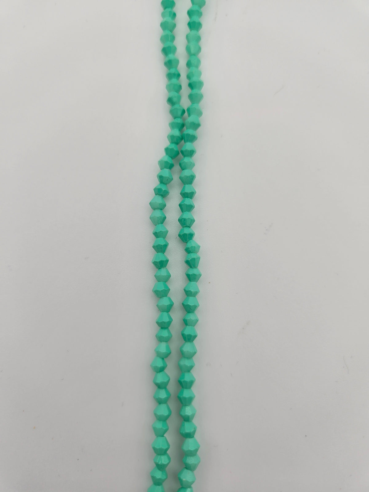 Bicone 4mm Opaque Turquoise Green