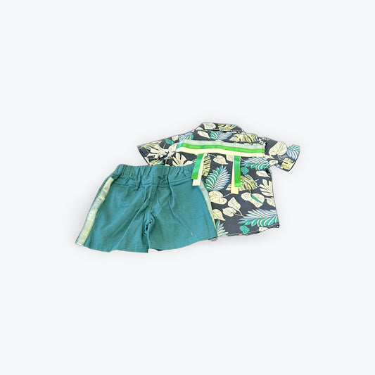 Toddler Ribbon 2-Piece Set Navy Size 2T (Jeri Emery)