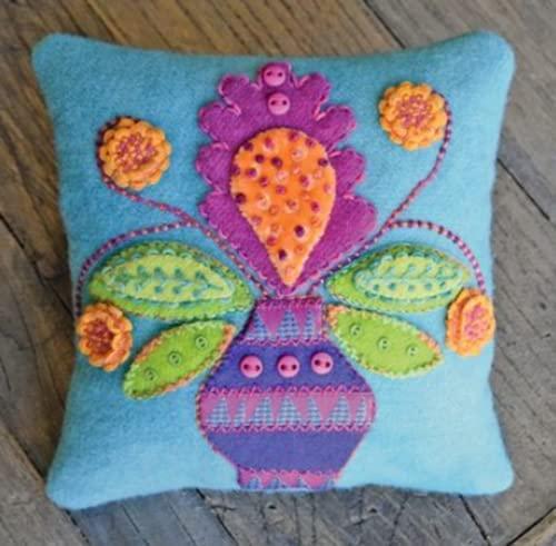 Sue Spargo Canna Blossom Pincushion Pattern