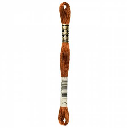 Floss Dark Gold Brown
