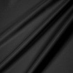 Silky Satin Solid Black