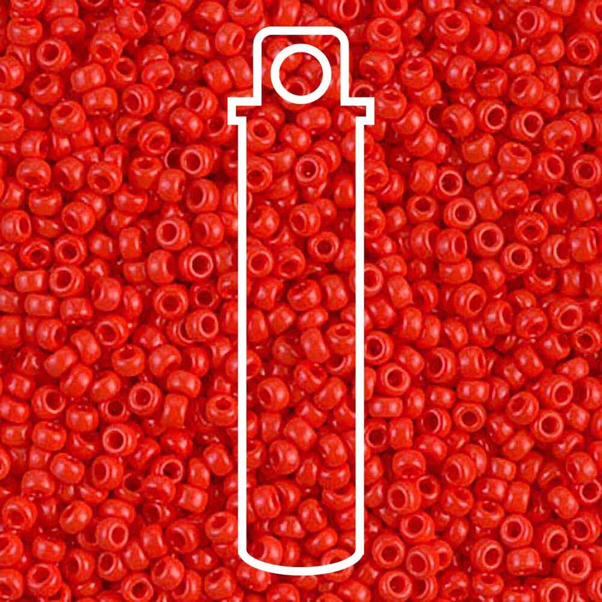 Miyuki Seed Bead 11/0 Red Opaque