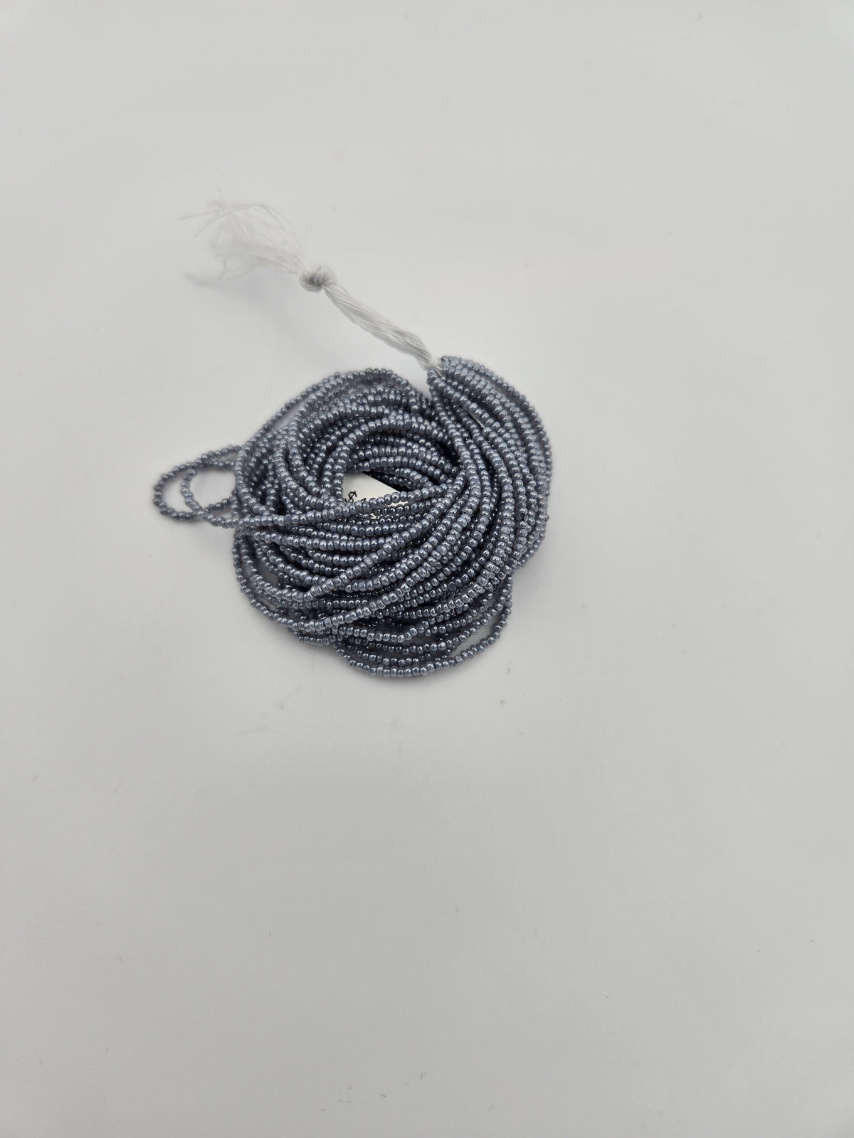 Czech 13/0 Op Grey Ceylon Charlotte Cut