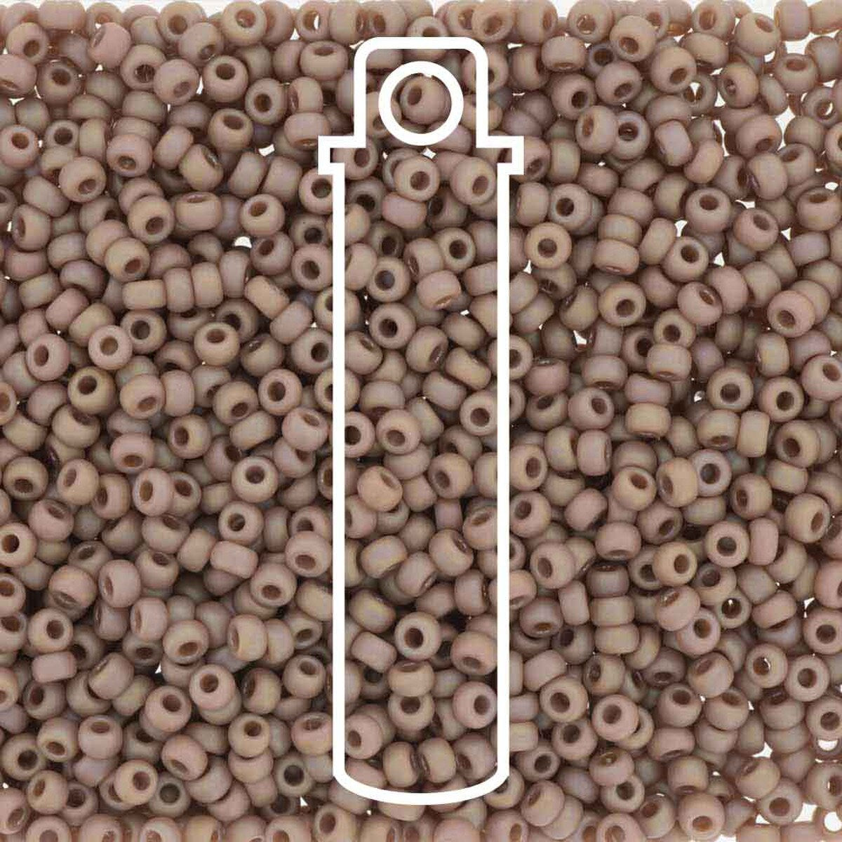 Miyuki Seed Bead 11/0 Frost Opaque Glaze Rainbow Lavender