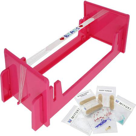 Loomeez Japanese Bead Loom Kit – Includes Adjustable Loom