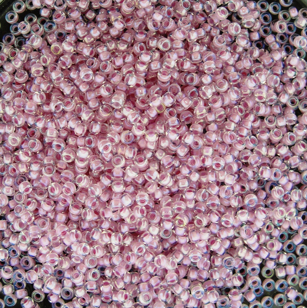 Miyuki Round 15/0 Lined Pale Lilac Ab 8.2gm/Tb