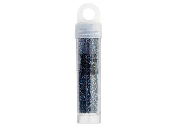 Miyuki Delica 11/0 5.2g Vial Blue Teal Sparkle Topaz Lined