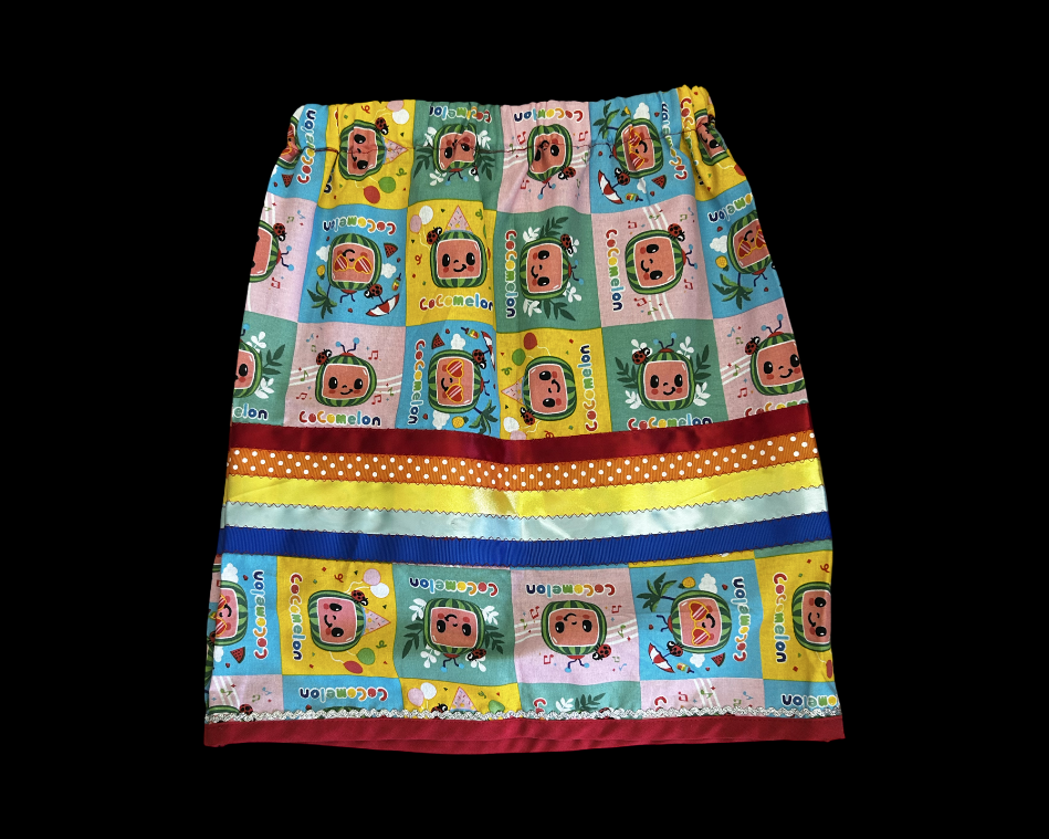 Toddler Ribbon Skirt, Cocomelon (Angela Jones)
