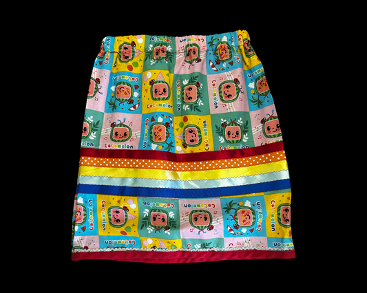 Toddler Ribbon Skirt, Cocomelon (Angela Jones)