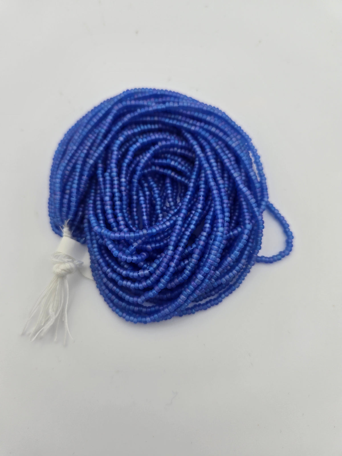 Czech 11/0 Tr Light Blue Matte Ab