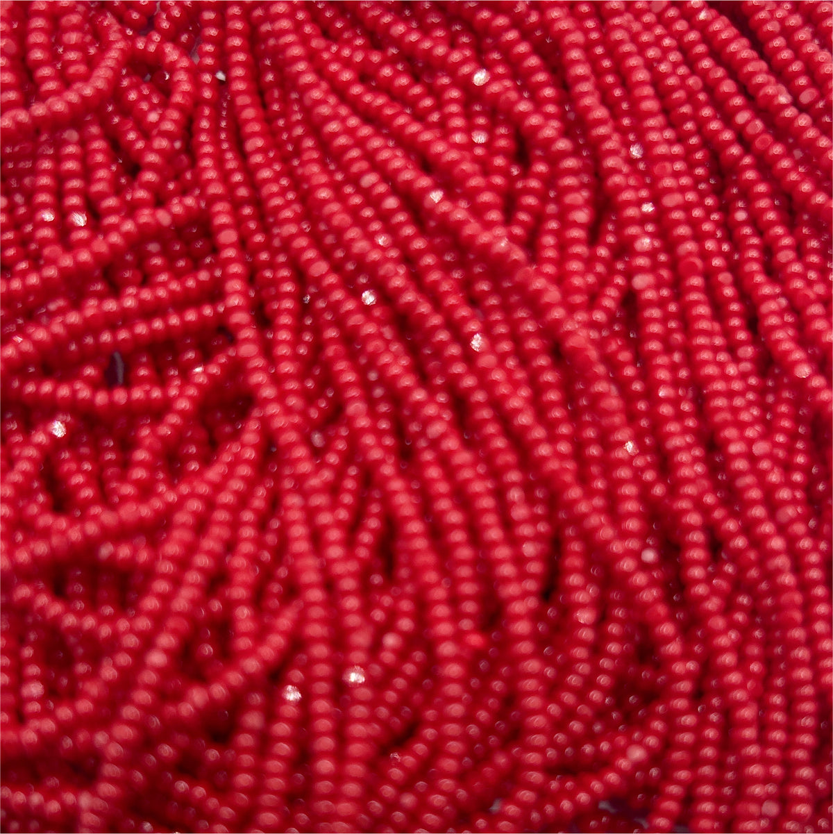 Czech 13/0 Op Dark Red Charlotte Cut