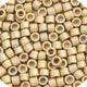 Miyuki Delica 11/0 3.3g Vial Dark Gold 24kt Matte Plated