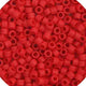 Miyuki Delica 11/0 5.2g Vial Bright Red Matte-Dyed