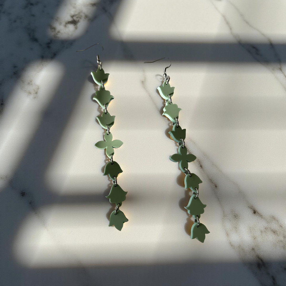 Layered Petal Drop Earring (Ojibwe Dreams)