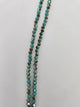 Bicone 4mm Op. Turquoise w/ Half Champagne Luster