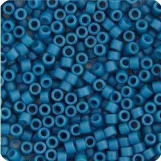 Miyuki Delica 11/0 5.2g Vial Capri Blue Opaque Matte-Dyed