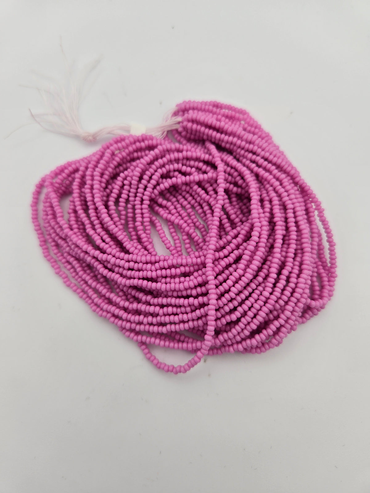 Czech Seed Bead 11/0 Bubble Gum Pink Chalk Dyed Solgel