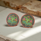 Hand Painted Strawberry Earrings-Glenda Begay