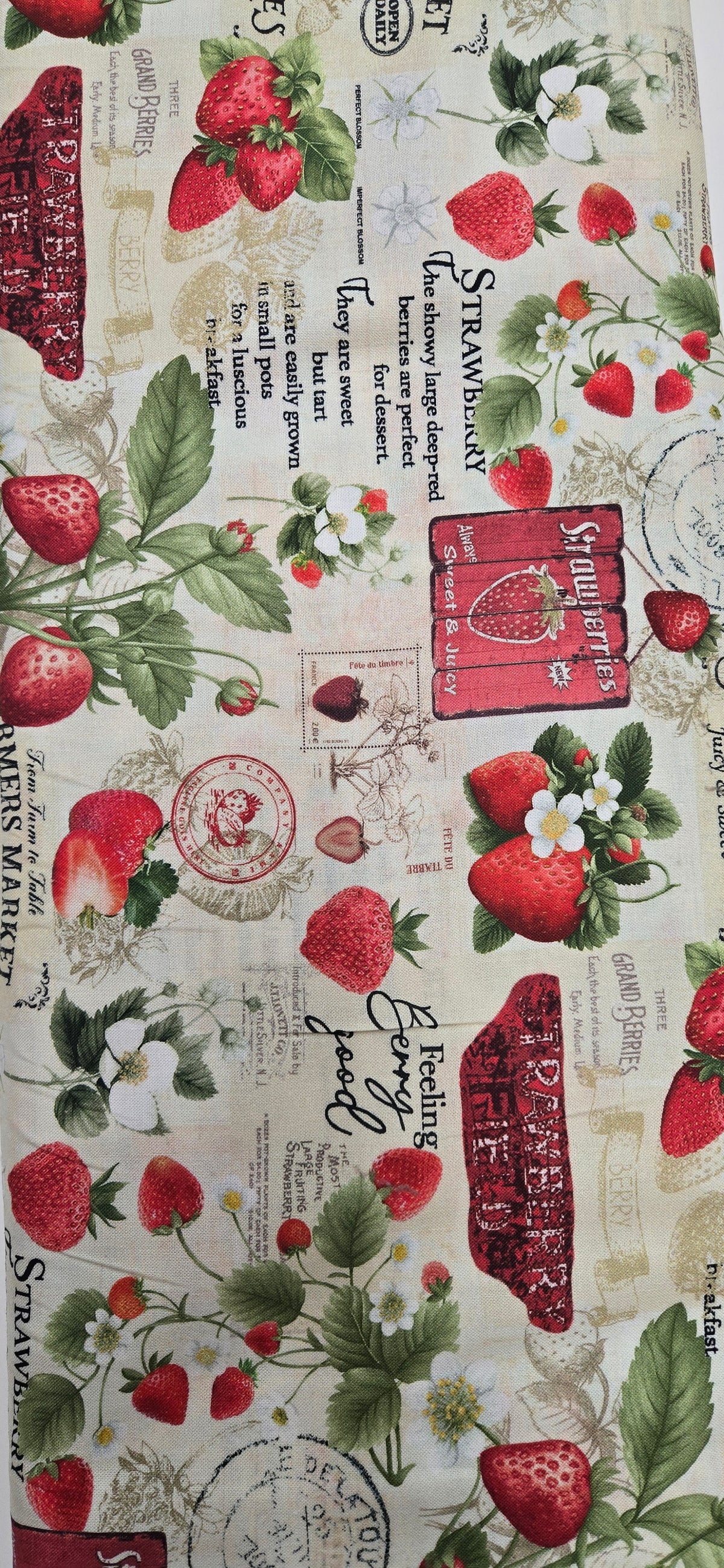 CF Fruit Beige Fabric