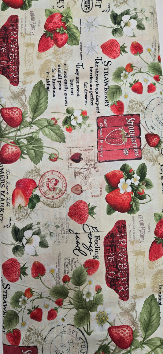 CF Fruit Beige Fabric