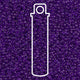 Miyuki Round 15/0 Dyed Transparent Red Violet