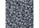 Miyuki Delica 11/0 5.2g Vial Blue Slate AB Matte Metallic Gold