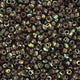 Miyuki Seed Beads 11/0 Picasso Red Brown Trans 23 Gram Tube