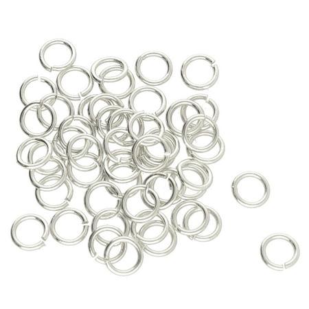Open Jump Rings – 5mm Diameter plated 144 Pieces