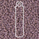 Miyuki Seed Bead 11/0 Fancy Frosted Rose Beige