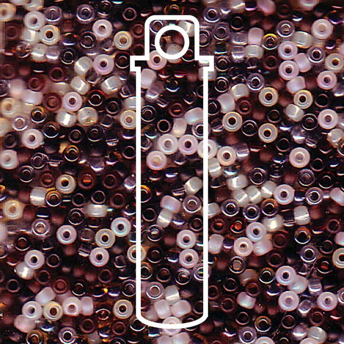 Miyuki Seed Bead 11/0 Mix Pebblestone (Approx. 24 Gram Tube)