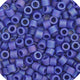 Delica 15/0 RD Cobalt Opaque AB Matte
