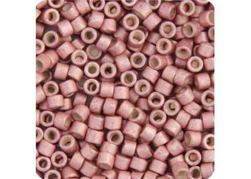 Miyuki Delica 11/0 5.2g Vial Pink Blush Galvanized-Dyed