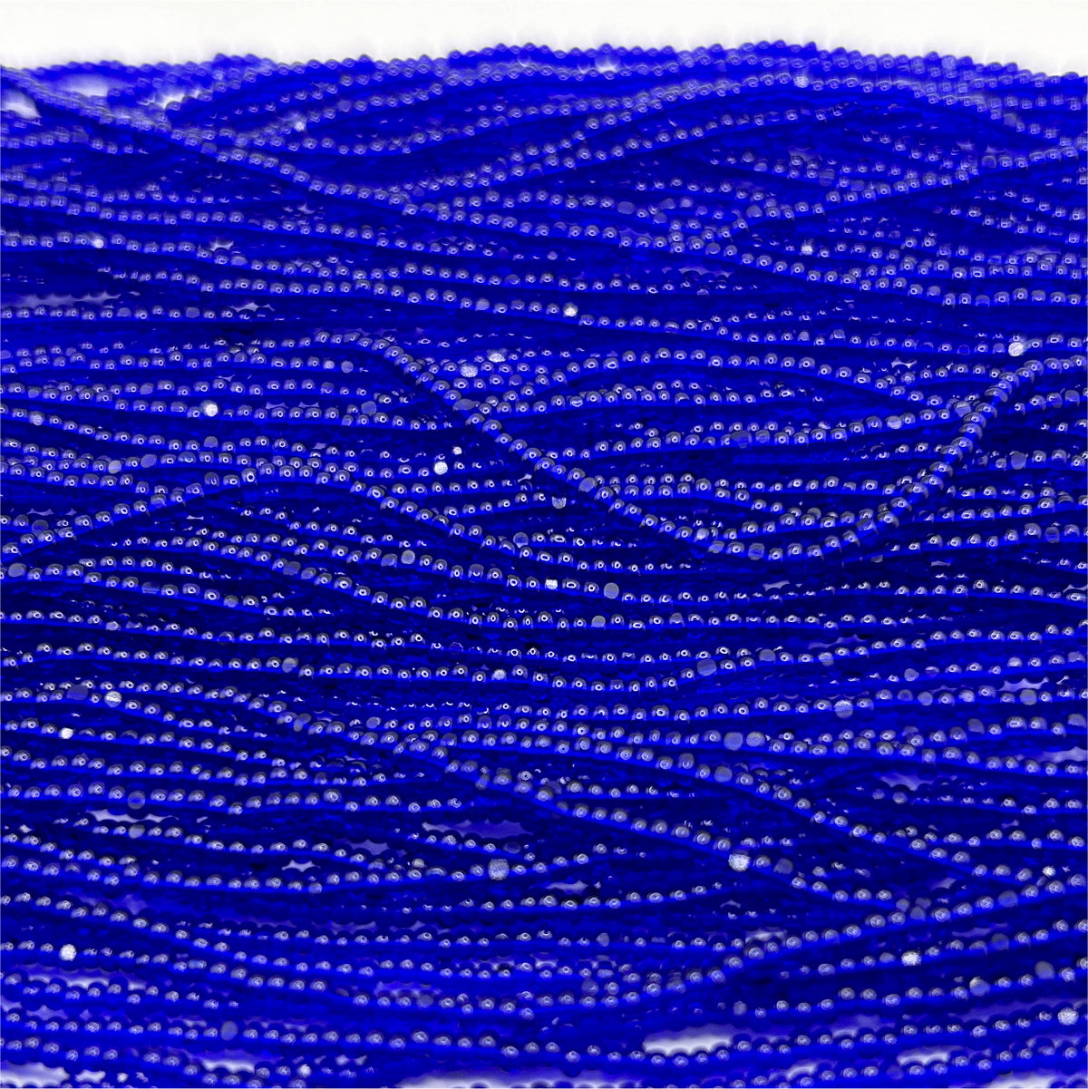 Czech 13/0 Tr Cobalt Charlotte Cut
